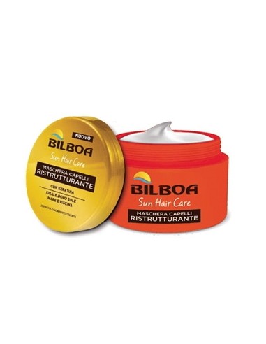 bilboa suin hair care - 250ml - maschera capelli ristrutturante con keratina: tuttocasashop.live: igiene e cura della persona