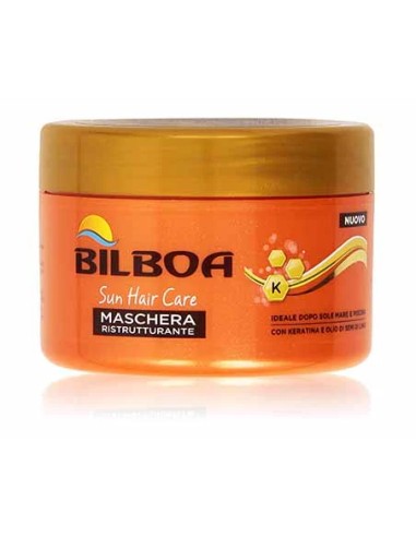 bilboa suin hair care - 250ml - maschera capelli ristrutturante con keratina: tuttocasashop.live: igiene e cura della persona