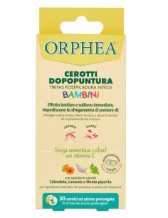 orphea 30 cerotti dopopuntura bambini - azione prolungata sollievo immediato: tuttocasashop.live: igiene e cura della persona