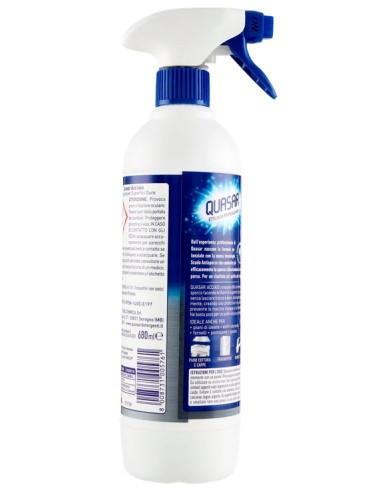 quasar acciaio detergente spray - 680ml - con erogatore: tuttocasashop.live: pulizia e cura della casa