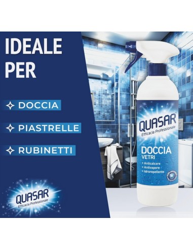 quasar doccia detergente spray - 680ml - con erogatore: tuttocasashop.live: pulizia e cura della casa