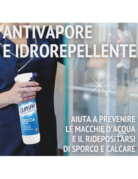 quasar doccia detergente spray - 680ml - con erogatore: tuttocasashop.live: pulizia e cura della casa