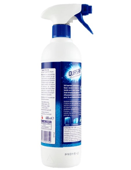 quasar doccia detergente spray - 680ml - con erogatore: tuttocasashop.live: pulizia e cura della casa