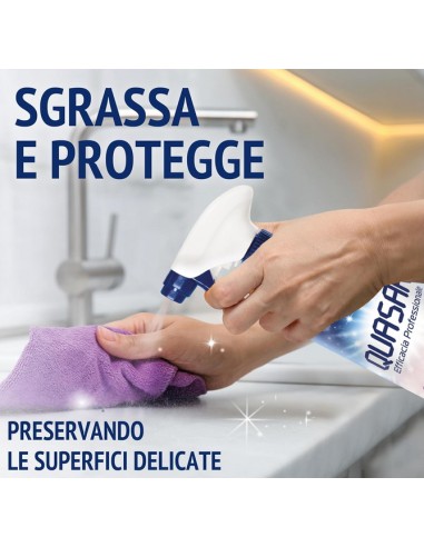 quasar detergente cucina spray - 680ml - con erogatore: tuttocasashop.live: pulizia e cura della casa