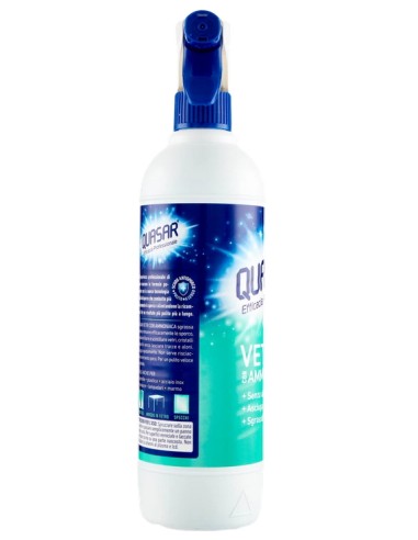 quasar vetri detergente spray - 680ml erogatore - con ammoniaca: tuttocasashop.live: pulizia e cura della casa