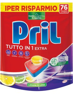 pril classico detersivo per lavastoviglie in pastiglie - 76 tabs: tuttocasashop.live: pulizia e cura della casa