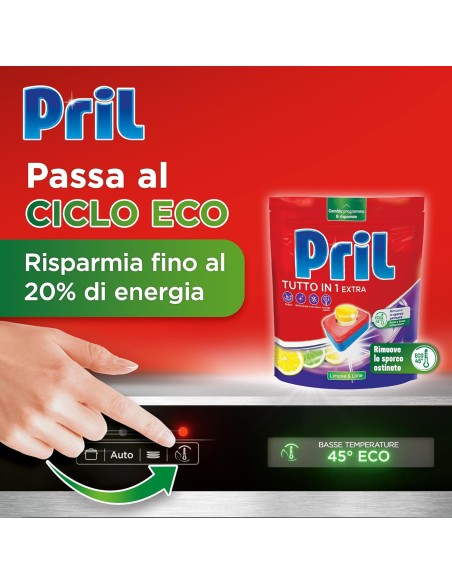 pril classico detersivo per lavastoviglie in pastiglie - 76 tabs: tuttocasashop.live: pulizia e cura della casa