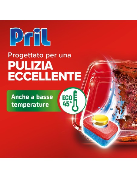 pril classico detersivo per lavastoviglie in pastiglie - 76 tabs: tuttocasashop.live: pulizia e cura della casa