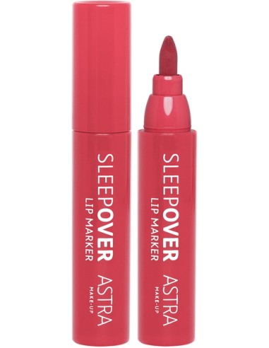 astra sleepover lip marker - pennarello overlining labbra - 03 pillow chat: tuttocasashop.live: igiene e cura della persona