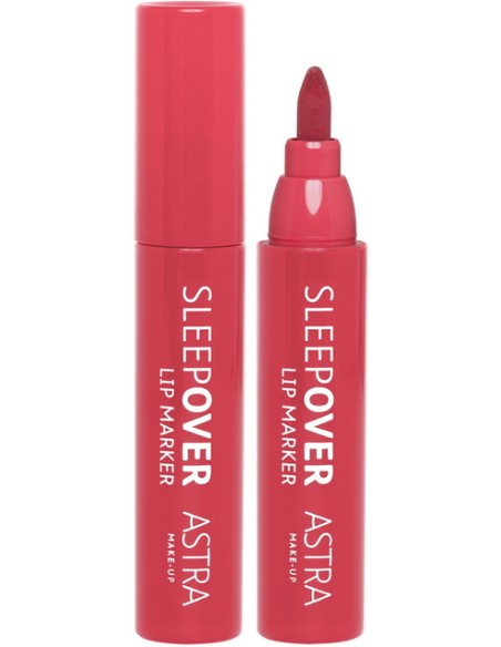astra sleepover lip marker - pennarello overlining labbra - 03 pillow chat: tuttocasashop.live: igiene e cura della persona