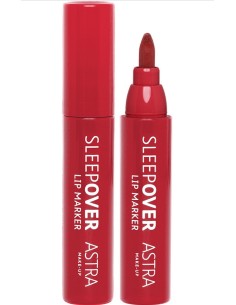 astra sleepover lip marker - pennarello overlining labbra - 04 midnight snac: tuttocasashop.live: igiene e cura della persona