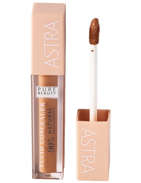 astra pure beauty fluid concealer - correttore fluido naturale - 04 cinnamon: tuttocasashop.live: igiene e cura della persona