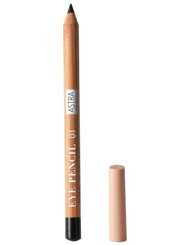 astra pure beauty eye pencil - matita occhi cremosa naturale - 01 black: tuttocasashop.live: igiene e cura della persona
