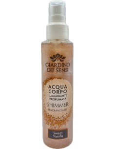 giardino dei sensi acqua corpo profumata illuminante 150ml - sweet vanilla: tuttocasashop.live: igiene e cura della persona