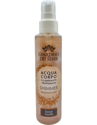 giardino dei sensi acqua corpo profumata illuminante 150ml - sweet vanilla: tuttocasashop.live: igiene e cura della persona