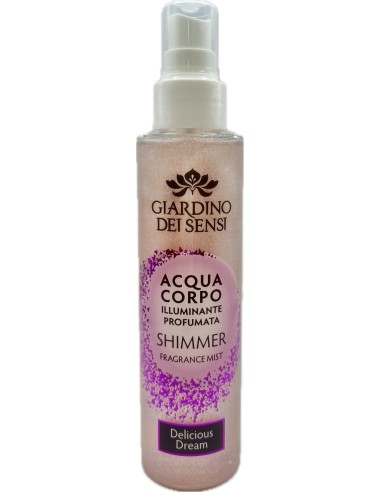 giardino dei sensi acqua corpo profumata illuminante 150ml - delicius dream: tuttocasashop.live: igiene e cura della persona