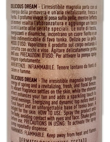 giardino dei sensi acqua corpo profumata illuminante 150ml - delicius dream: tuttocasashop.live: igiene e cura della persona