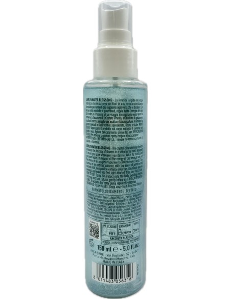 giardino dei sensi acqua corpo profumata illuminante 150ml - water blossoms: tuttocasashop.live: igiene e cura della persona