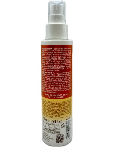 giardino dei sensi burro corpo spray - 150ml - vaniglia e orchidea: tuttocasashop.live: igiene e cura della persona