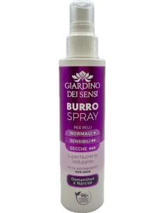 giardino dei sensi burro corpo spray - 150ml - osmanthus e narciso: tuttocasashop.live: igiene e cura della persona