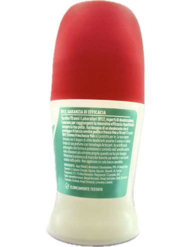 byly deodorante roll-on 50ml - 96h - extreme freschezza: tuttocasashop.live: igiene e cura della persona