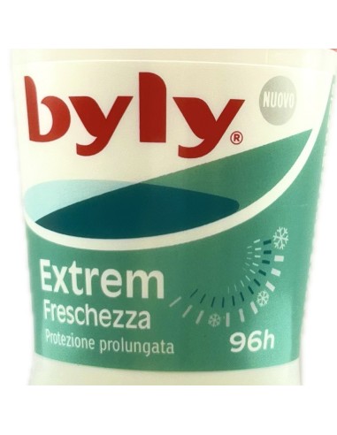 byly deodorante roll-on 50ml - 96h - extreme freschezza: tuttocasashop.live: igiene e cura della persona