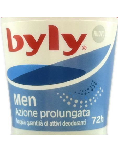 byly deodorante roll-on 50ml - 72h - for men: tuttocasashop.live: igiene e cura della persona