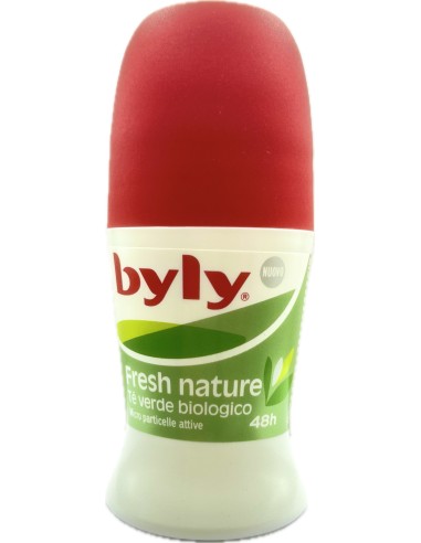 byly deodorante roll-on 50ml - 48h - fresh nature - te' verde: tuttocasashop.live: igiene e cura della persona