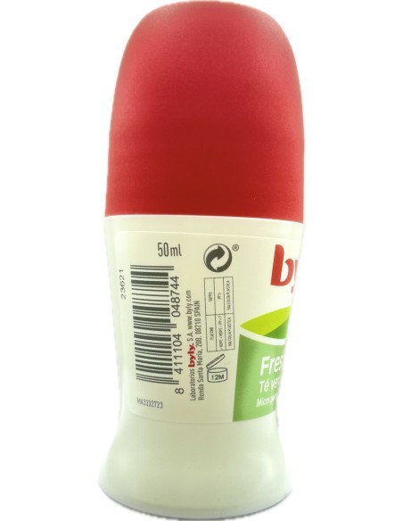 byly deodorante roll-on 50ml - 48h - fresh nature - te' verde: tuttocasashop.live: igiene e cura della persona