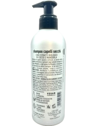 vitanativ professional shampoo 300ml - per capelli secchi: tuttocasashop.live: igiene e cura della persona