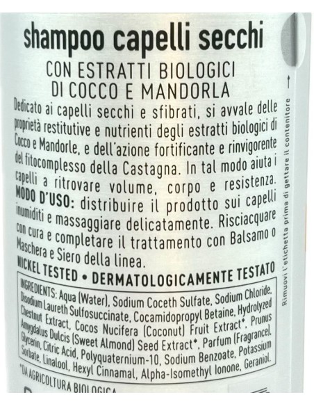 vitanativ professional shampoo 300ml - per capelli secchi: tuttocasashop.live: igiene e cura della persona