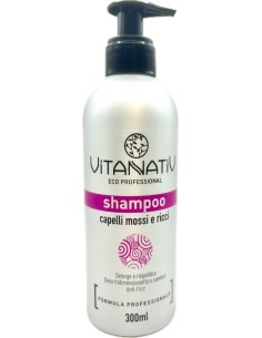 vitanativ professional shampoo 300ml - per capelli mossi e ricci: tuttocasashop.live: igiene e cura della persona