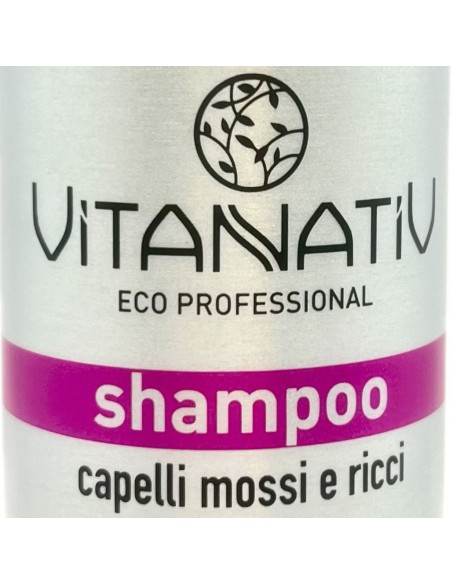 vitanativ professional shampoo 300ml - per capelli mossi e ricci: tuttocasashop.live: igiene e cura della persona