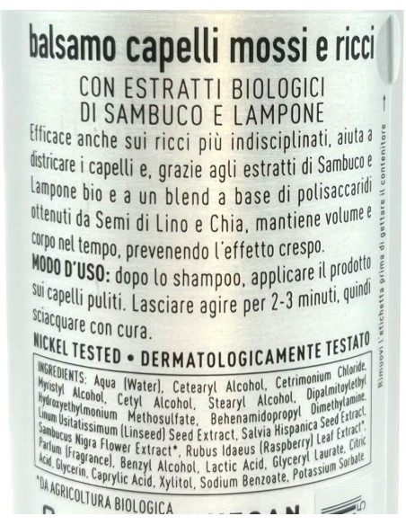 vitanativ professional balsamo 300ml - per capelli mossi e ricci: tuttocasashop.live: igiene e cura della persona