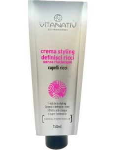 vitanativ professional crema styling definisci ricci 150ml senza risciacquo: tuttocasashop.live: igiene e cura della persona
