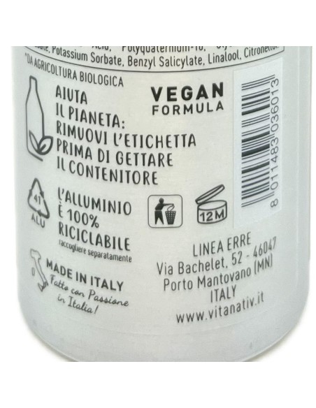 vitanativ professional shampoo 300ml - per capelli lisci: tuttocasashop.live: igiene e cura della persona