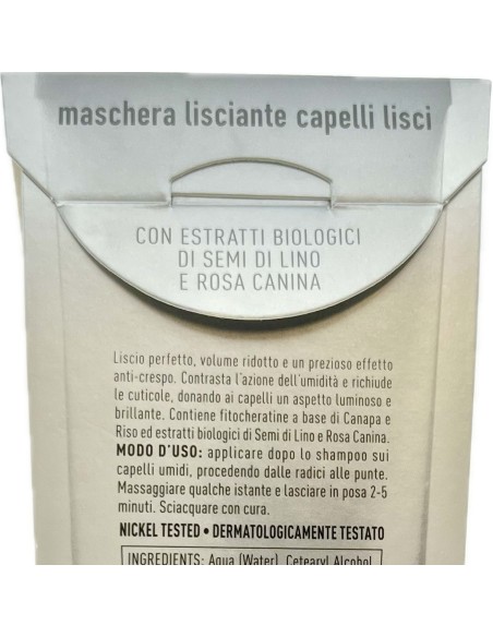 vitanativ professional maschera 150ml - per capelli lisci - lisciante: tuttocasashop.live: igiene e cura della persona