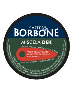 borbone miscela dek decaffeinato - caffe' 50 capsule - nescafe' dolce gusto: tuttocasashop.live: altro - bazar