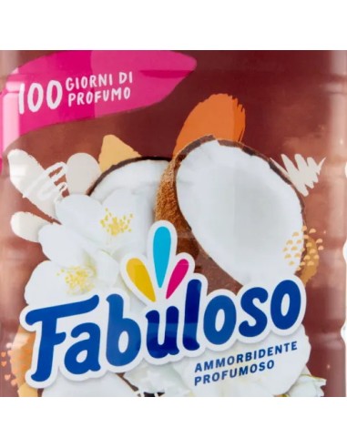 fabuloso ammorbidente per bucato - 56 lavaggi 1250ml - cocco: tuttocasashop.live: prodotti per bucato e tessuti