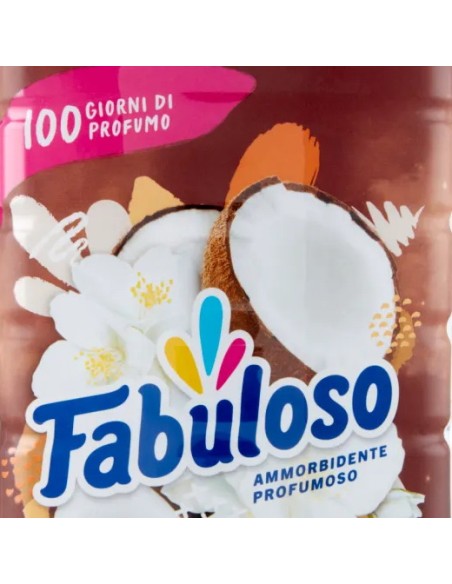 fabuloso ammorbidente per bucato - 56 lavaggi 1250ml - cocco: tuttocasashop.live: prodotti per bucato e tessuti