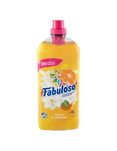 fabuloso ammorbidente per bucato - 56 lavaggi 1250ml - mandarino: tuttocasashop.live: prodotti per bucato e tessuti