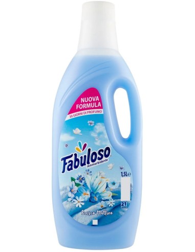 fabuloso ammorbidente 1500ml - 21 lavaggi - fresco mattino: tuttocasashop.live: prodotti per bucato e tessuti