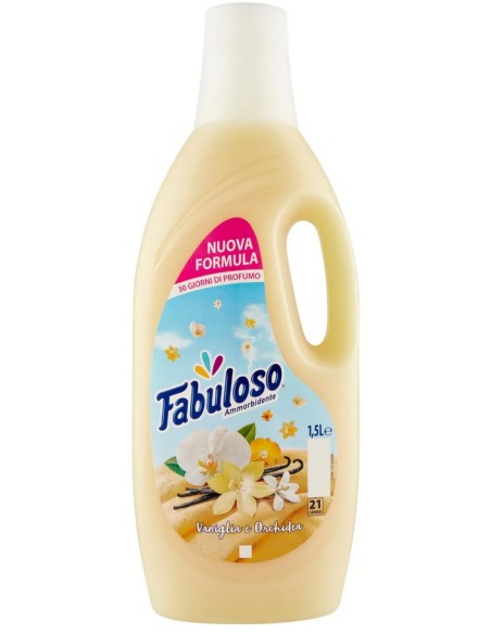 fabuloso ammorbidente 1500ml - 21 lavaggi - vaniglia: tuttocasashop.live: prodotti per bucato e tessuti