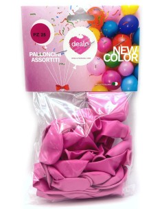dealo 25 palloncini grandi gonfiabili - rosa: tuttocasashop.live: carta & monouso