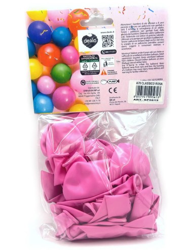 dealo 25 palloncini grandi gonfiabili - rosa: tuttocasashop.live: carta & monouso