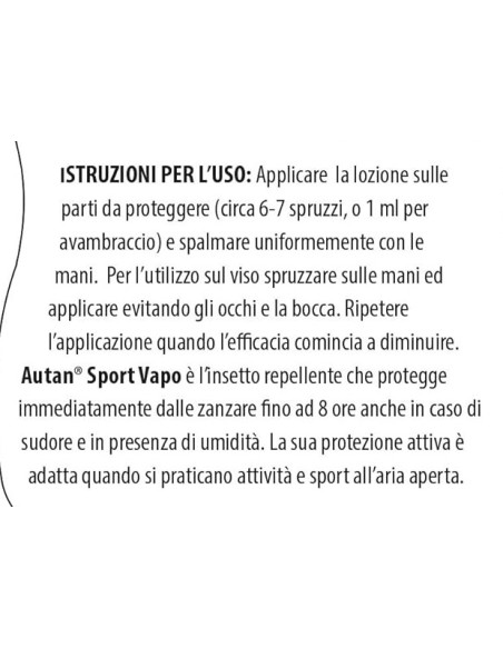 autan insetto repellente vapo 100ml - active - 2 pezzi - protezione attiva: tuttocasashop.live: igiene e cura della persona