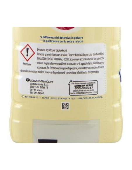 soflan detersivo liquido capi delicati 22 lavaggi - 900ml - vaniglia: tuttocasashop.live: prodotti per bucato e tessuti