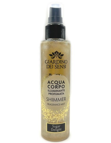 giardino dei sensi acqua corpo profumata illuminante 150ml - sugar delight: tuttocasashop.live: igiene e cura della persona