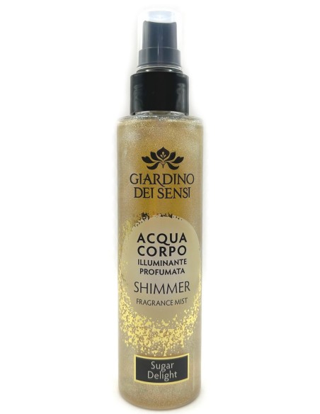 giardino dei sensi acqua corpo profumata illuminante 150ml - sugar delight: tuttocasashop.live: igiene e cura della persona