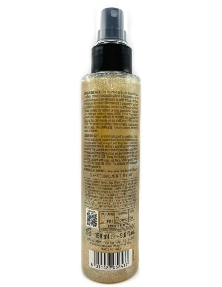giardino dei sensi acqua corpo profumata illuminante 150ml - sugar delight: tuttocasashop.live: igiene e cura della persona